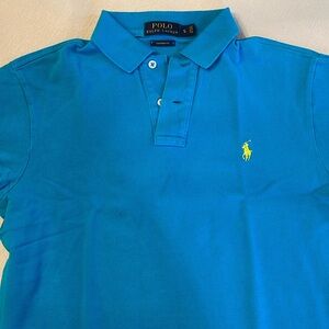 Men’s Small Aqua SS Polo Ralph Lauren